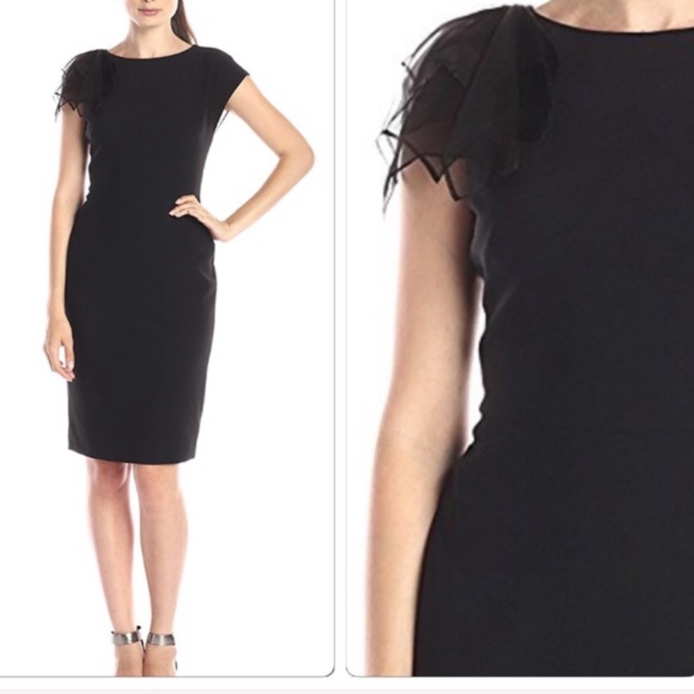 Anne Klein Black Sheath Dress